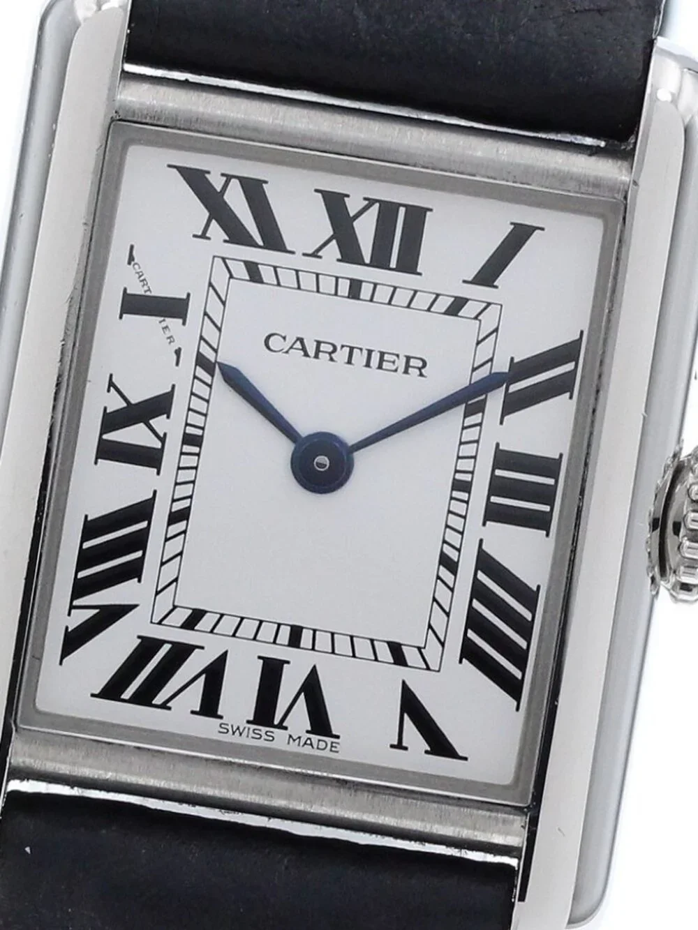 CARTIER Tank Must SM WSTA0042 Silver Dial